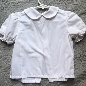 Rosalina White Peter Pan blouse 2T